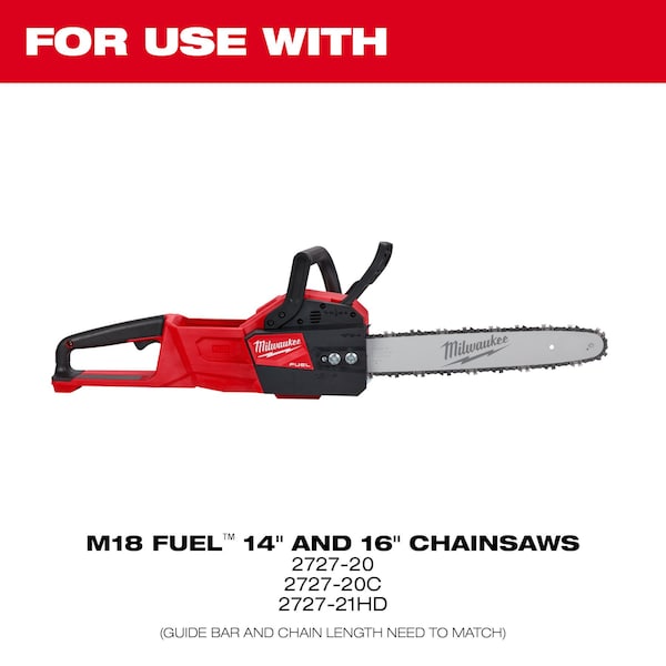 16 in. Replacement Chain for M18 FUEL Chainsaw