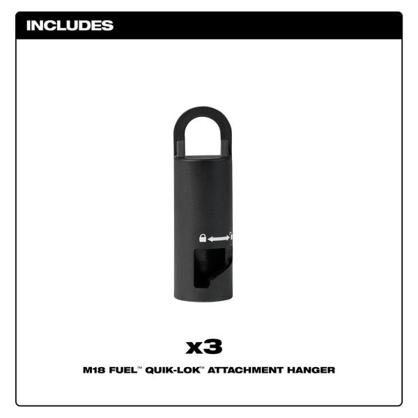 M18 FUEL QUIK-LOK Attachment Hanger (3 pk)