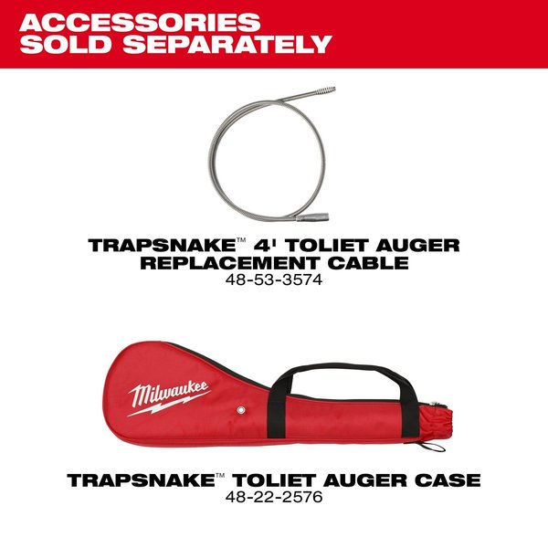 TRAPSNAKE 4 ft. Urinal Auger