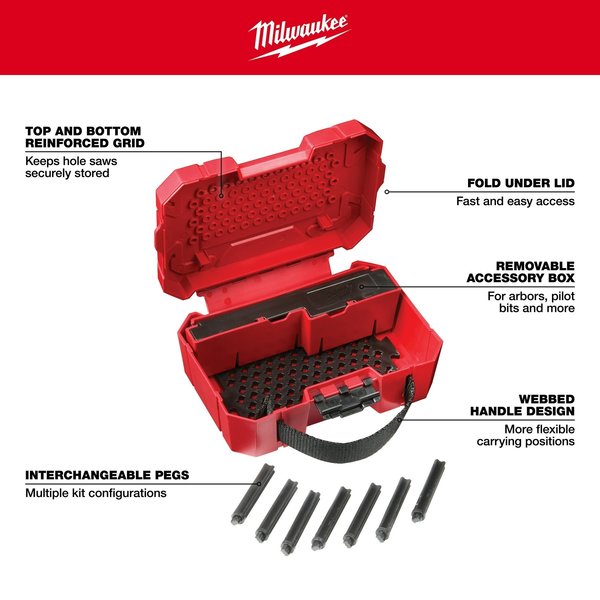 17 pc. HOLE DOZER General Purpose Bi-Metal Hole Saw Set