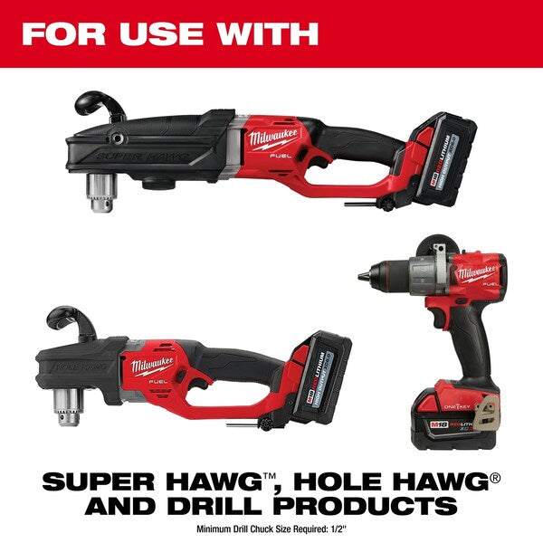 9 pc. BIG HAWG with Carbide Teeth Hole Saw for Nail-Embedded Wood Set with PACKOUT Compact Organizer