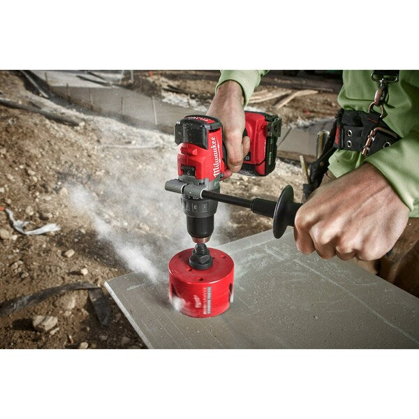 9 pc. BIG HAWG with Carbide Teeth Hole Saw for Nail-Embedded Wood Set with PACKOUT Compact Organizer