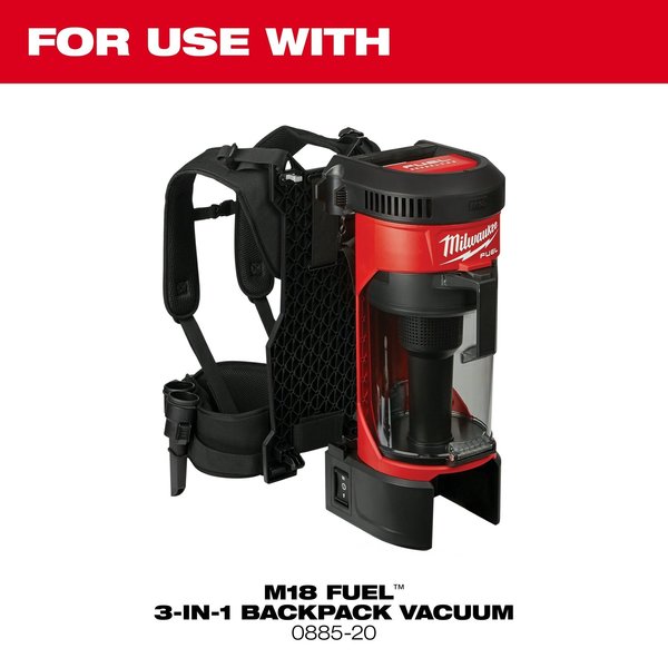Cartridge Filter, HEPA, 3.75 in W