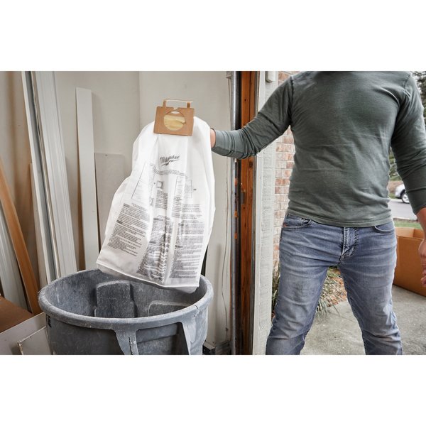 Fleece Dust Bags for M18 FUEL 9 Gallon Wet/Dry Shop Vacuum (5 pk)