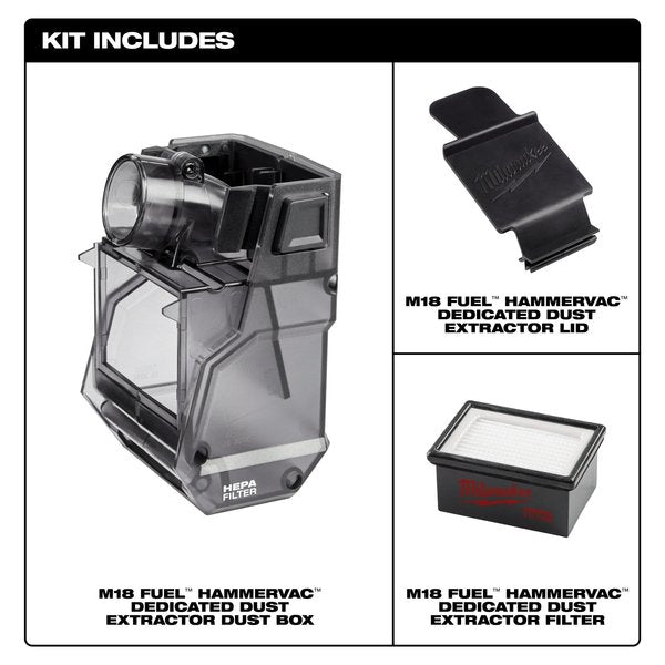 Dust Box Assembly for M18 FUEL HAMMERVAC Dust Extractors