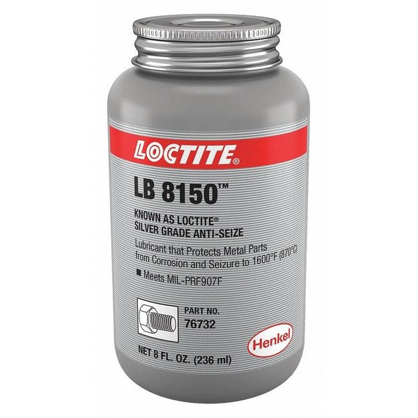 Anti-Seize, 8 oz Brush-Top Can, Aluminum, Graphite, LB 8150