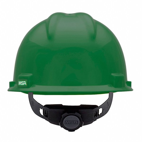 V-Gard Front Brim Hard Hat, Type 1, Class E, Ratchet (4-Point), Green