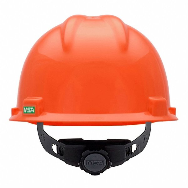 V-Gard Front Brim Hard Hat, Type 1, Class E, Ratchet (4-Point), Orange