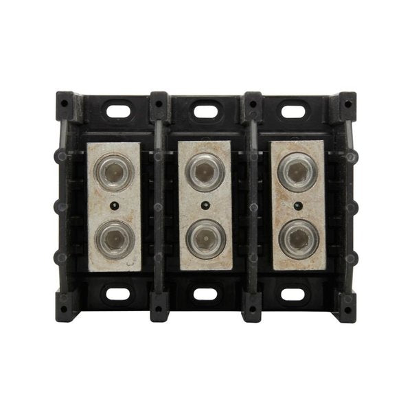 Power Distr Block, Al/Cu, 600V AC/DC