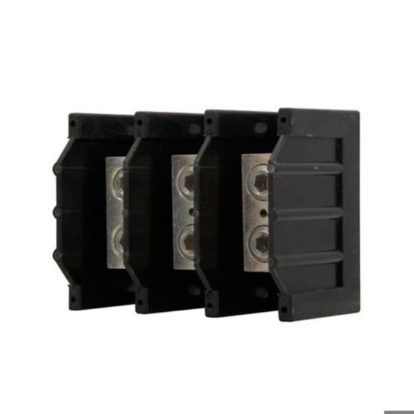Power Distr Block, Al/Cu, 600V AC/DC