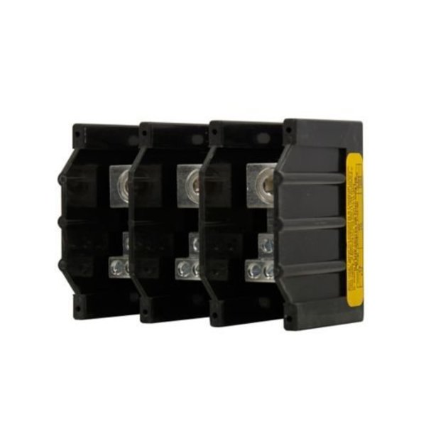 Power Distr Block, Al/Cu, 600V AC/DC