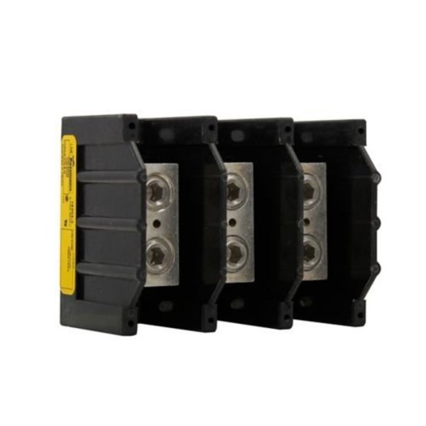 Power Distr Block, Al/Cu, 600V AC/DC