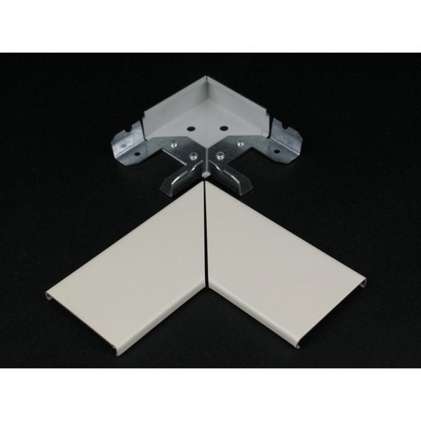 Flat Elbow, 90 deg., Ivory, Steel, Elbows
