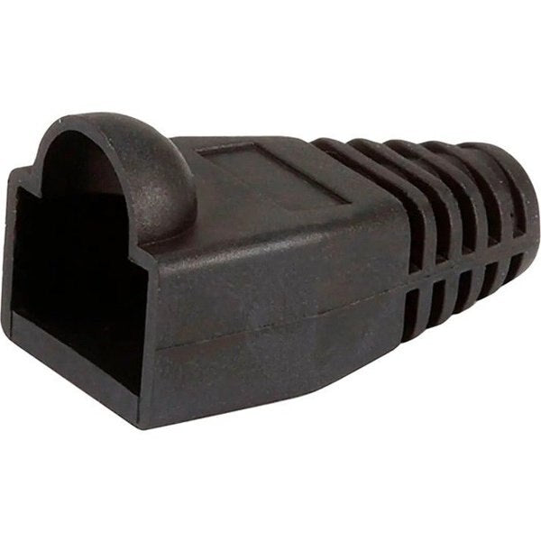 Relief Boot, RJ45, Black, PK50