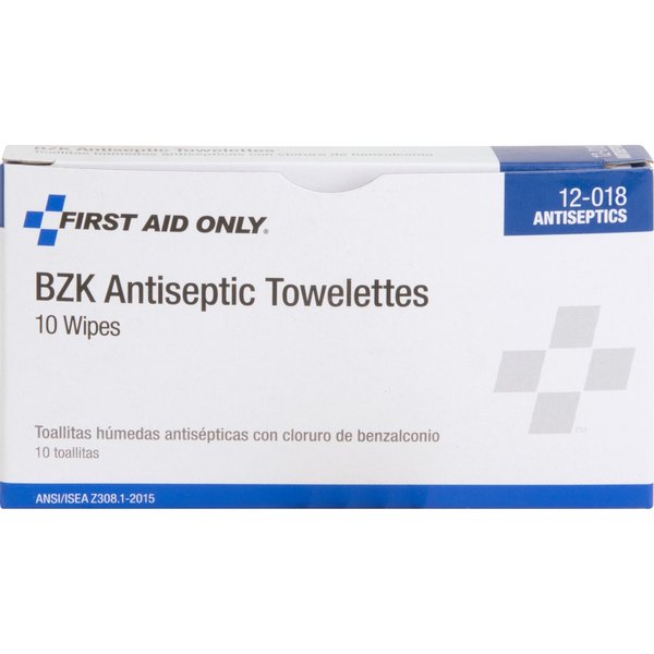 Antiseptic, Packet, 7-3/4 x 5 In., PK10