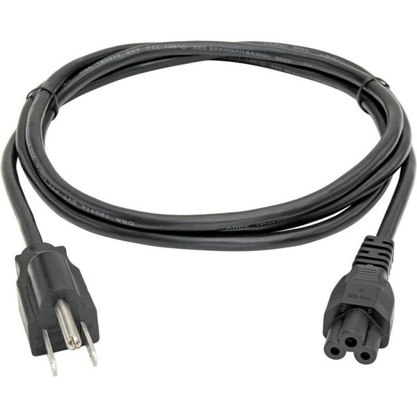 Power Cord, 5-15P to C5, 10A, 18AWG, 3ft