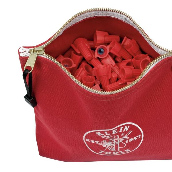 Tool Bag, #8 Canvas, 1 Pockets, Red, 8