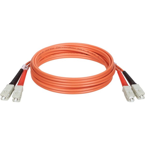Fiber Optic Patch Cord, SC/SC, 2m, Orange