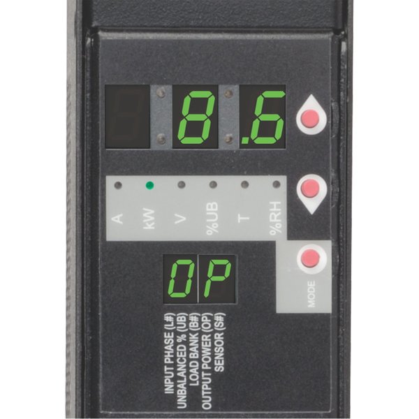 PDU, 3-Ph, Monitored, 8.6kW, C13/19, 5-15R, 0U