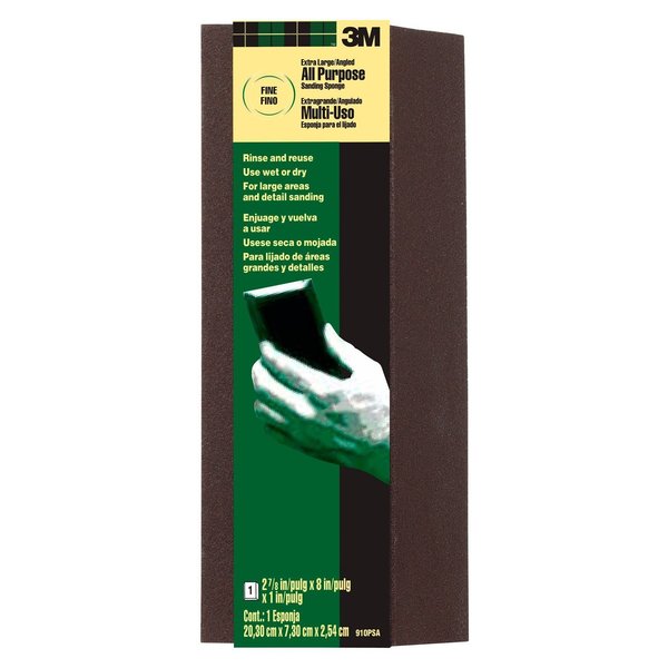 XLarge Single Angle Sanding Spong, PK12