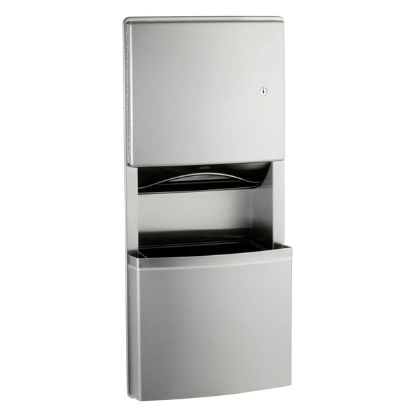 Paper Towel Dispenser/Waste Receptacle
