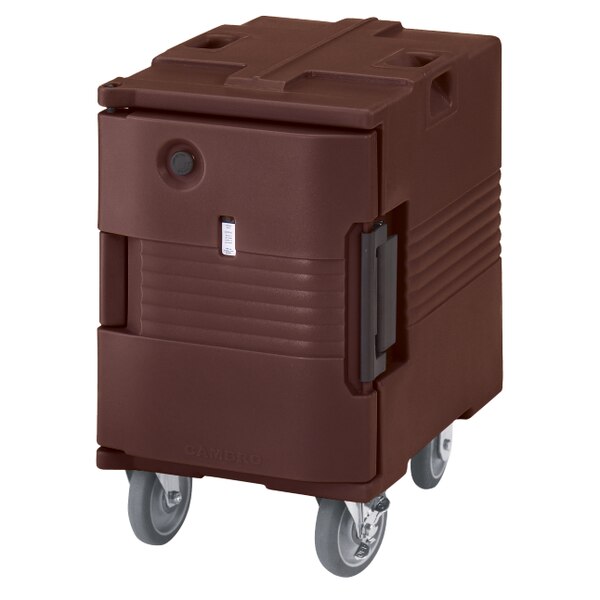 Food Transport Cart, Dark Brown