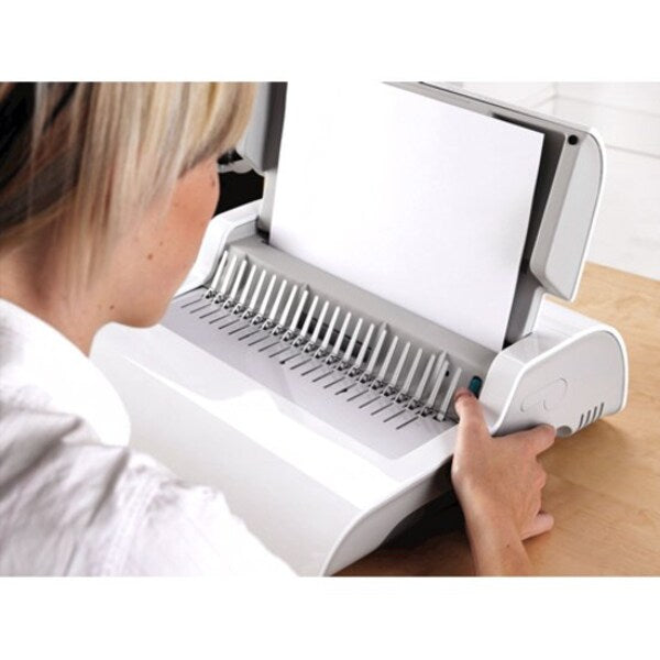 Binding Machine, Comb, White