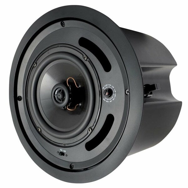 In-Ceiling Speaker, 5.5 lb., Black, 88dB