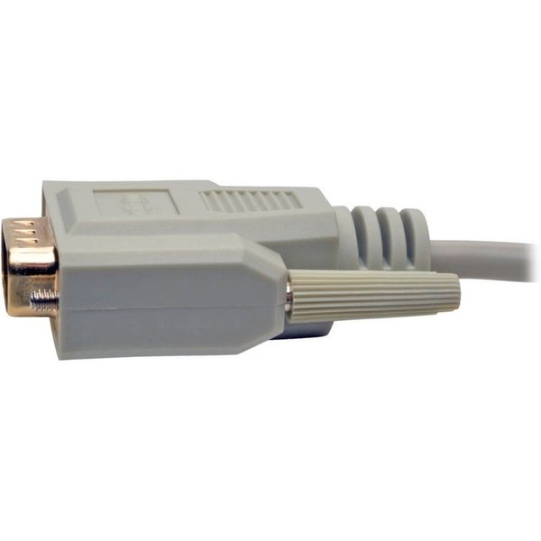 Serial Cable, Straight Thru, DB9 M/F, 6ft