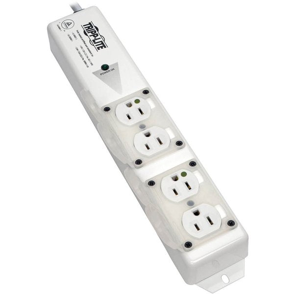 Outlet Strip, 6 ft. Cord L, 1-1/2