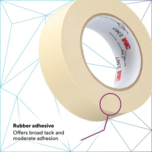 Masking Tape, Natural, 24mm x 55m, PK36