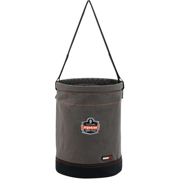 Canvas Hoist Bucket, Gray
