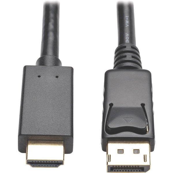DisplayPort Cable, 1.2, HD, Adapter, M/M, 3ft