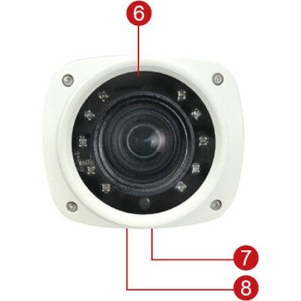 Outdoor Zoom Bullet With D/N, Adaptive I