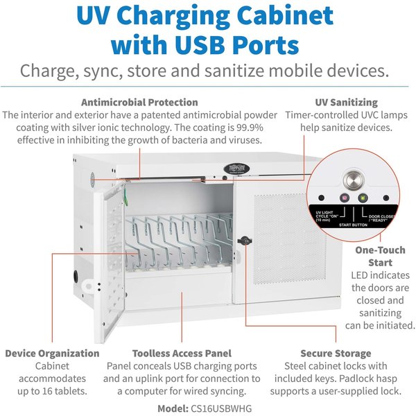 Hospital Grade Charging Station, Steel