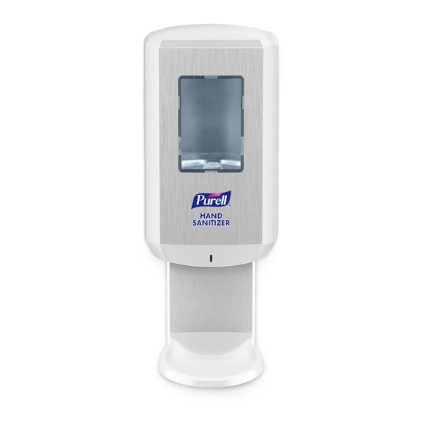 Hand Sanitizer Disp, WH, 1200 mL, 3 7/8 inD
