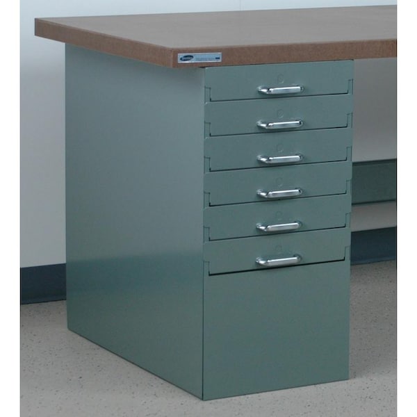 Pedestal Bench No. 1-16 W/ 48X36X1-3/4 M