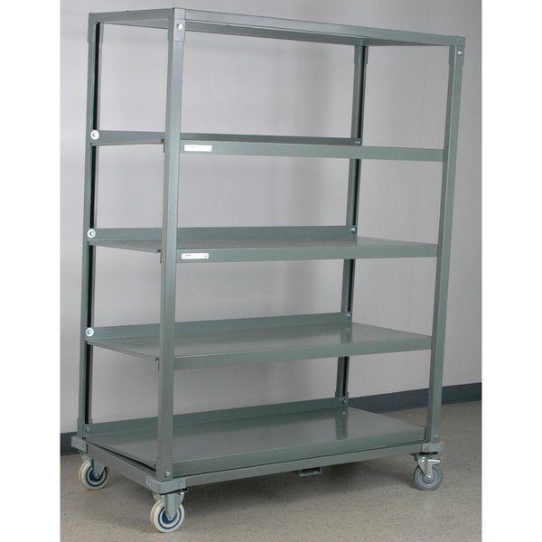 Sloped Steel Shelf Cart