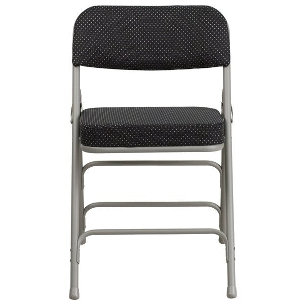 Black Fabric Folding Chair