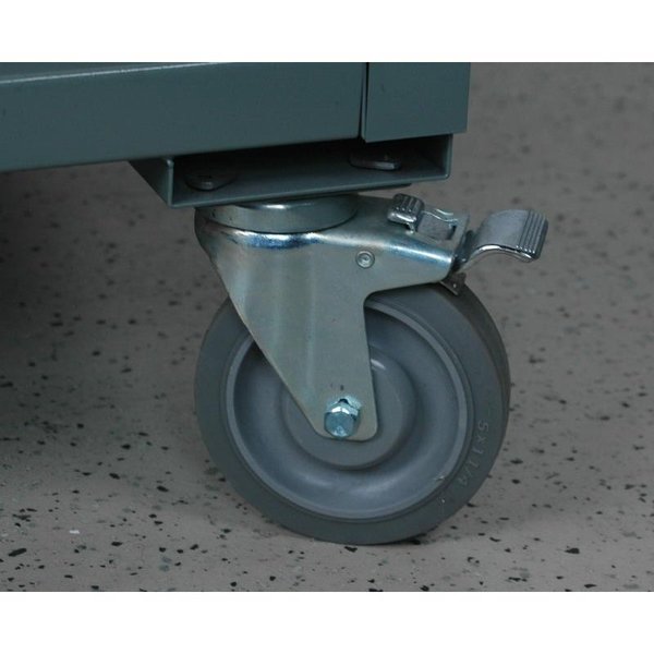 Sloped Steel Shelf Cart