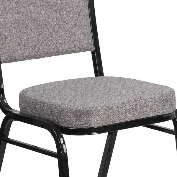 Gray Fabric Banquet Chair