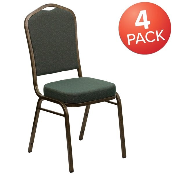 Green Fabric Banquet Chair