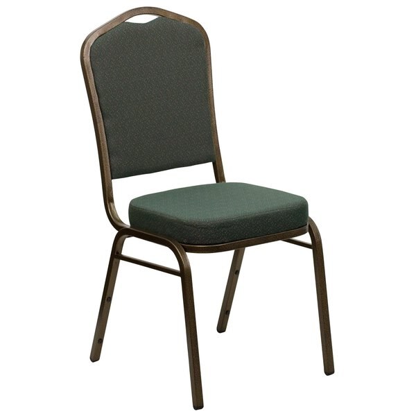 Green Fabric Banquet Chair