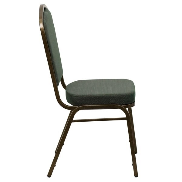 Green Fabric Banquet Chair