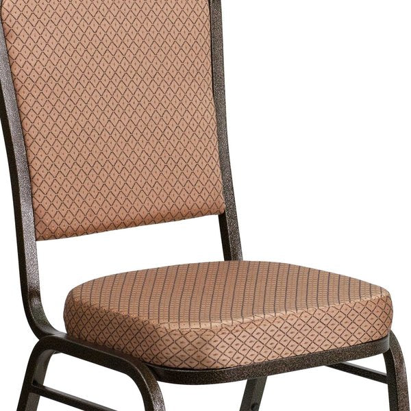 Gold Fabric Banquet Chair