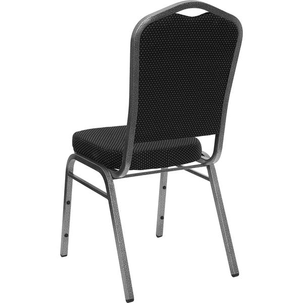 Black Fabric Banquet Chair