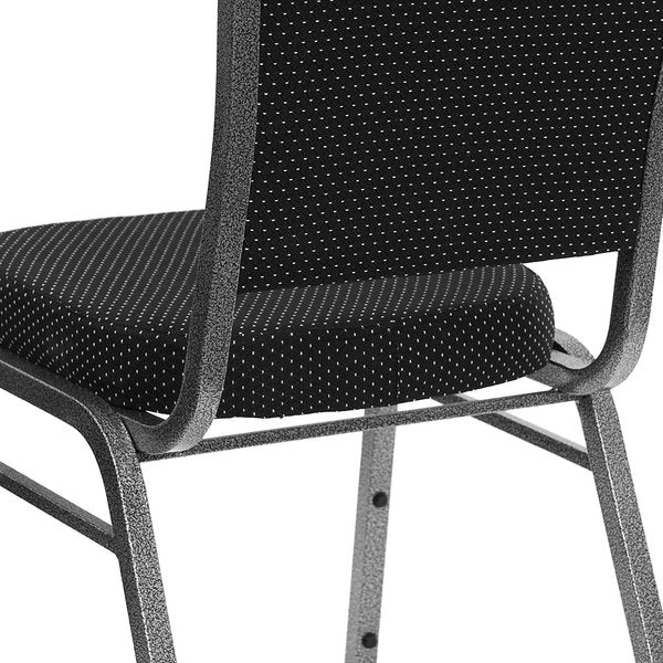 Black Fabric Banquet Chair