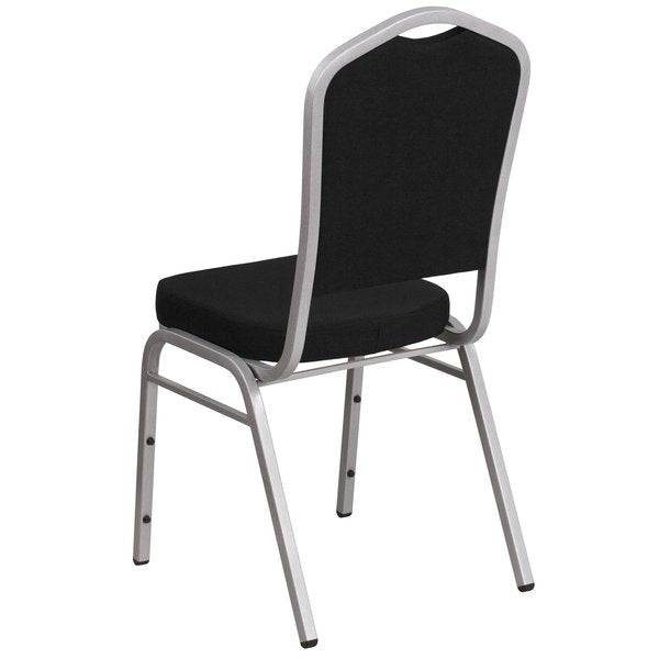 Black Fabric Banquet Chair