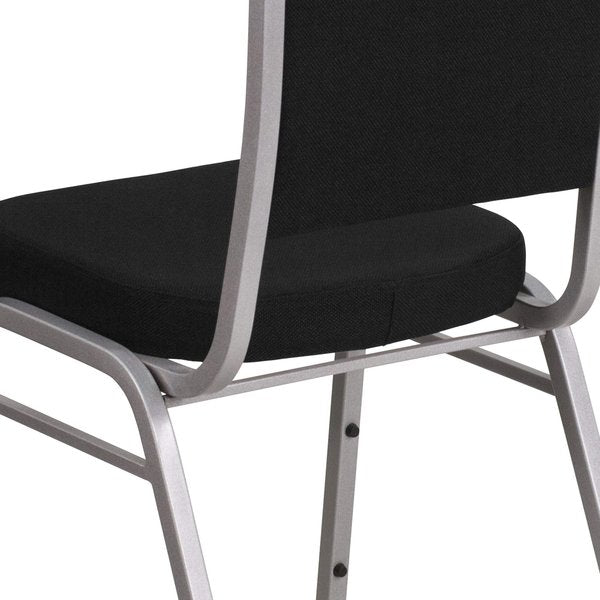 Black Fabric Banquet Chair