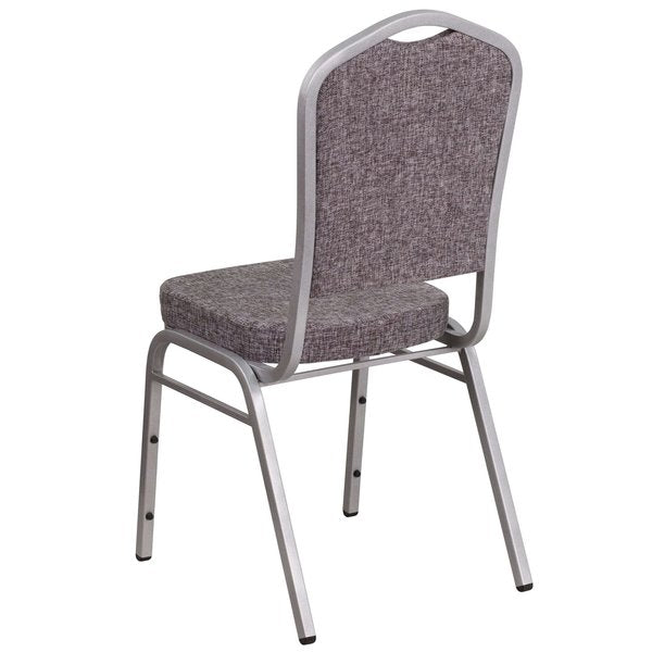 Gray Fabric Banquet Chair